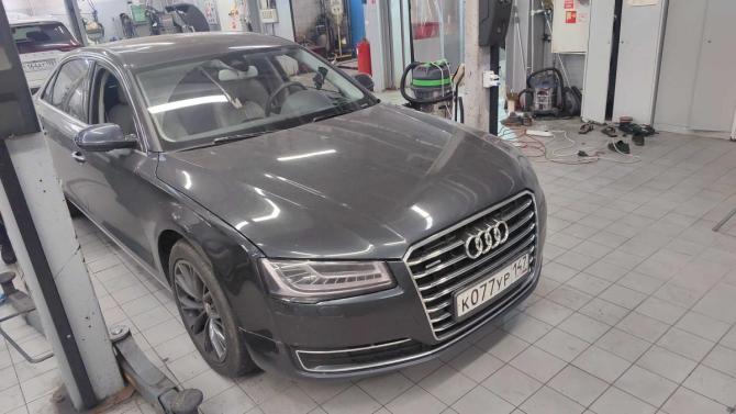 Audi A8 III (D4) Рестайлинг с пробегом 2013 года, цена 2 200 000 рублей, 105887 км, седан, Автокод Объявления
