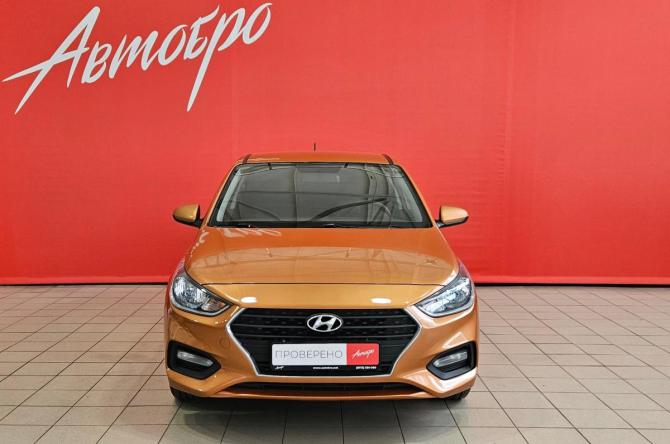 Hyundai Solaris II с пробегом 2018 года, цена 1 239 000 рублей, 133156 км, седан, Автокод Объявления