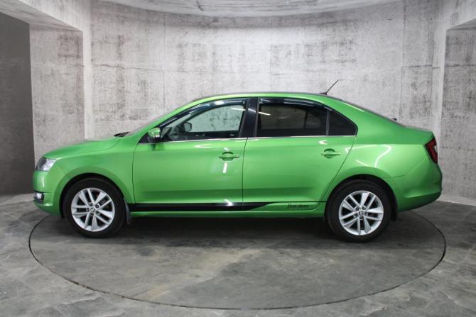 Skoda Rapid I Рестайлинг с пробегом 2017 года, цена 1 395 000 рублей, 104173 км, лифтбек, Автокод Объявления