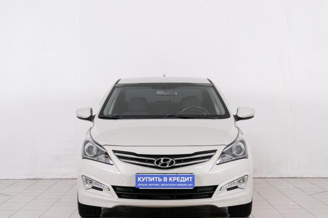 Hyundai Solaris I Рестайлинг с пробегом 2015 года, цена 1 199 000 рублей, 163800 км, седан, Автокод Объявления