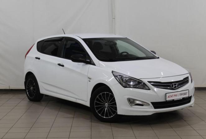 Hyundai Solaris I Рестайлинг с пробегом 2015 года, цена 980 000 рублей, 136520 км, хэтчбек, Автокод Объявления