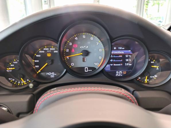 Porsche 911 GT3 991 Рестайлинг с пробегом 2018 года, цена 19 950 000 рублей, 14049 км, купе, Автокод Объявления
