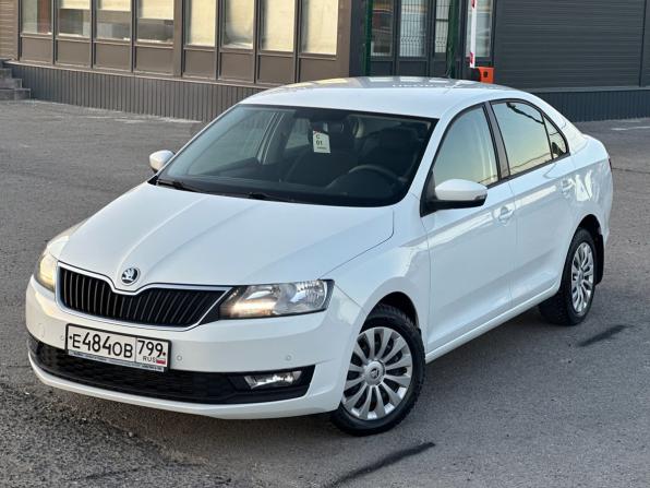 Skoda Rapid I Рестайлинг с пробегом 2019 года, цена 1 280 000 рублей, 76898 км, лифтбек, Автокод Объявления
