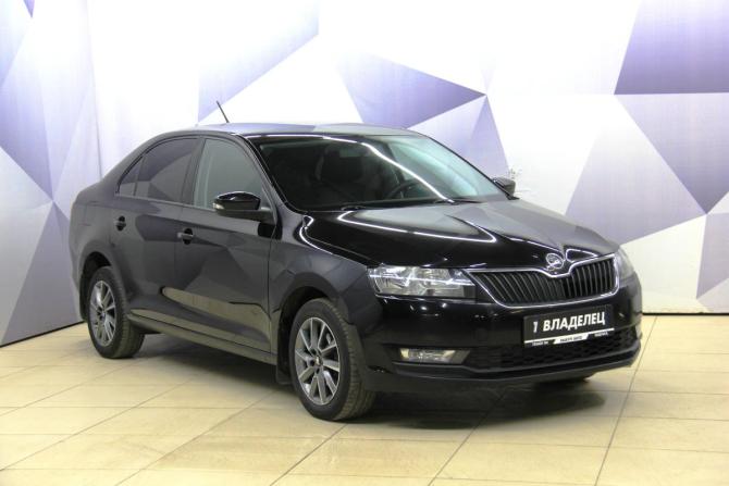 Skoda Rapid I Рестайлинг с пробегом 2018 года, цена 1 219 300 рублей, 157506 км, лифтбек, Автокод Объявления