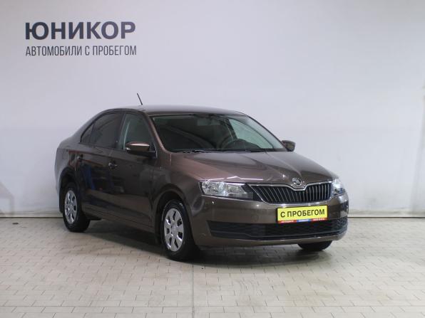 Skoda Rapid I Рестайлинг с пробегом 2018 года, цена 1 249 000 рублей, 62286 км, лифтбек, Автокод Объявления