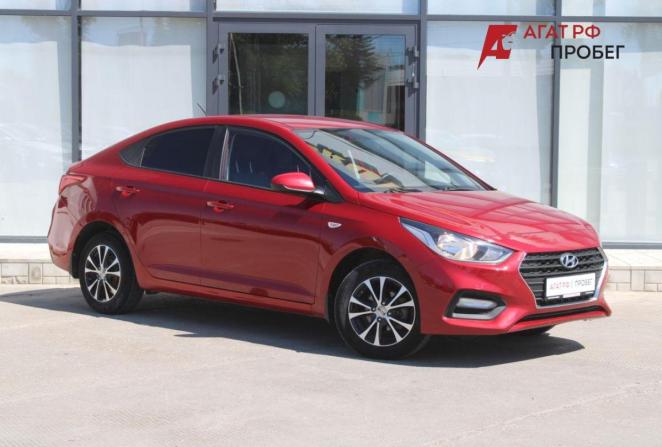 Hyundai Solaris I Рестайлинг с пробегом 2017 года, цена 1 420 000 рублей, 95312 км, седан, Автокод Объявления