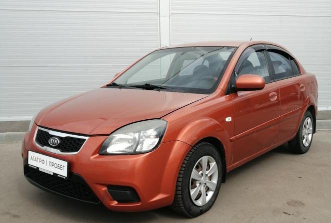 Kia Rio II Рестайлинг с пробегом 2010 года, цена 370 000 рублей, 215631 км, седан, Автокод Объявления