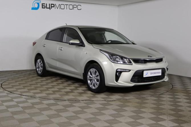 Kia Rio IV с пробегом 2019 года, цена 1 499 990 рублей, 53454 км, седан, Автокод Объявления