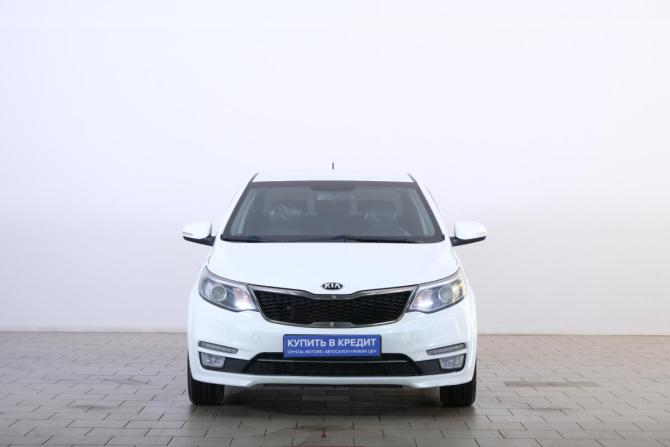 Kia Rio III Рестайлинг с пробегом 2016 года, цена 899 000 рублей, 166000 км, седан, Автокод Объявления