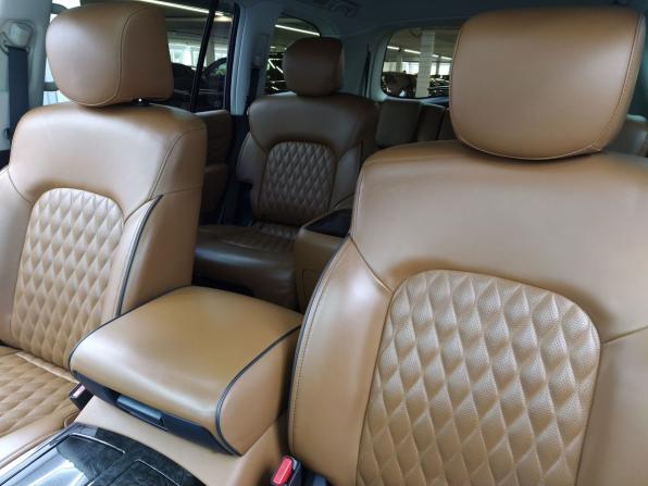 Infiniti QX80 I Рестайлинг 2 с пробегом 2018 года, цена 5 000 000 рублей, 95420 км, внедорожник, Автокод Объявления