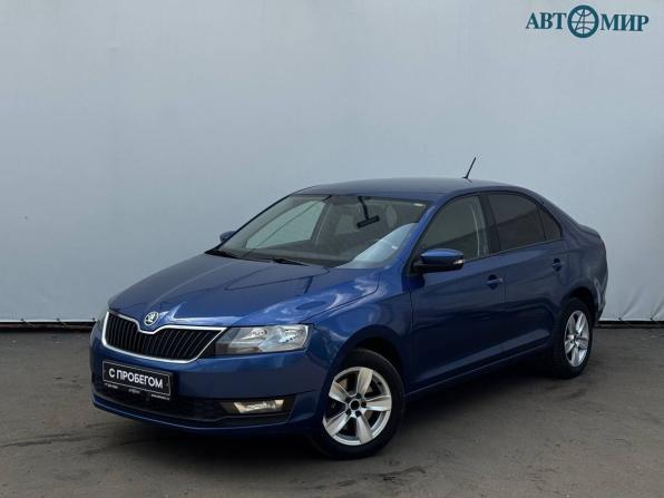 Skoda Rapid I Рестайлинг с пробегом 2018 года, цена 1 370 000 рублей, 119321 км, лифтбек, Автокод Объявления