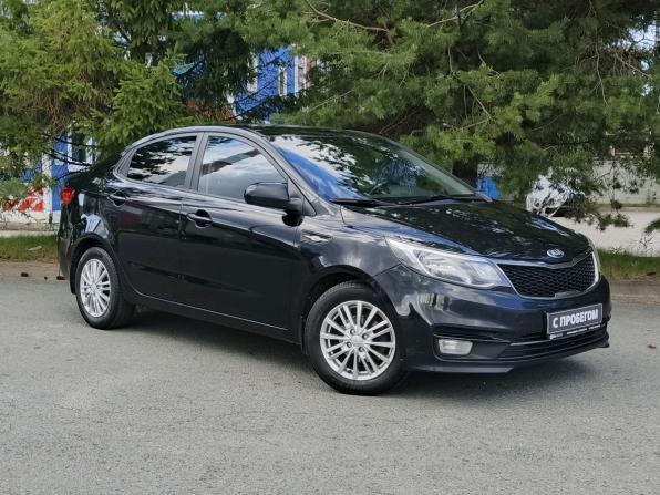Kia Rio III Рестайлинг с пробегом 2015 года, цена 890 000 рублей, 132000 км, седан, Автокод Объявления