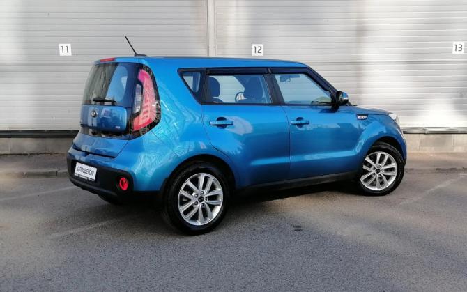 Kia Soul II Рестайлинг с пробегом 2017 года, цена 1 549 000 рублей, 87812 км, хэтчбек, Автокод Объявления