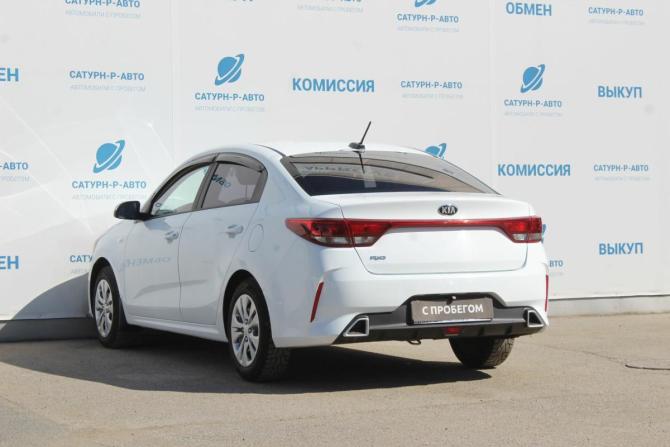 Kia Rio IV с пробегом 2020 года, цена 1 280 000 рублей, 122000 км, седан, Автокод Объявления