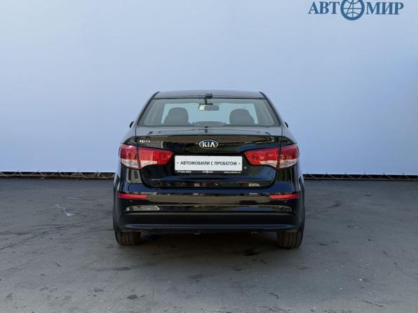 Kia Rio III Рестайлинг с пробегом 2017 года, цена 1 250 000 рублей, 95658 км, седан, Автокод Объявления