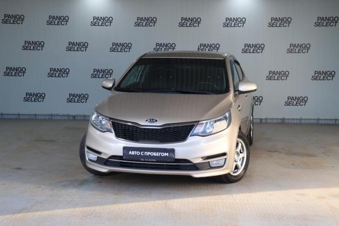 Kia Rio III Рестайлинг с пробегом 2015 года, цена 838 000 рублей, 168000 км, седан, Автокод Объявления