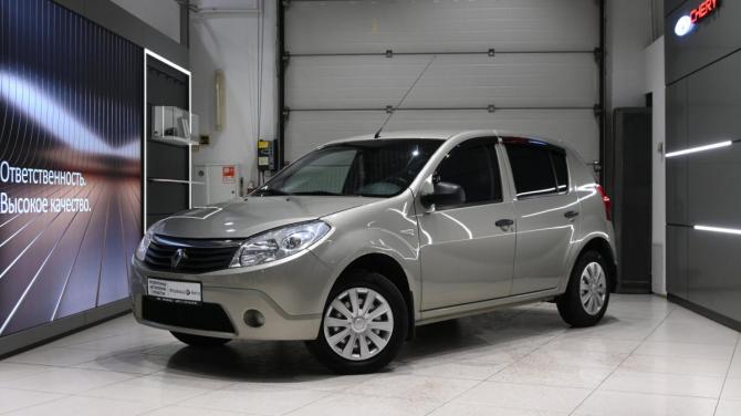 Renault Sandero I с пробегом 2014 года, цена 550 000 рублей, 85337 км, хэтчбек, Автокод Объявления