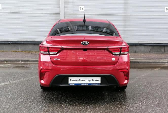 Kia Rio IV с пробегом 2019 года, цена 1 309 000 рублей, 114416 км, седан, Автокод Объявления