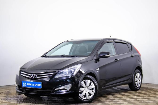 Hyundai Solaris I Рестайлинг с пробегом 2015 года, цена 849 000 рублей, 173000 км, седан, Автокод Объявления