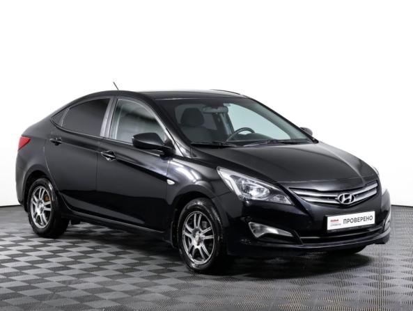 Hyundai Solaris I Рестайлинг с пробегом 2015 года, цена 890 000 рублей, 105906 км, седан, Автокод Объявления