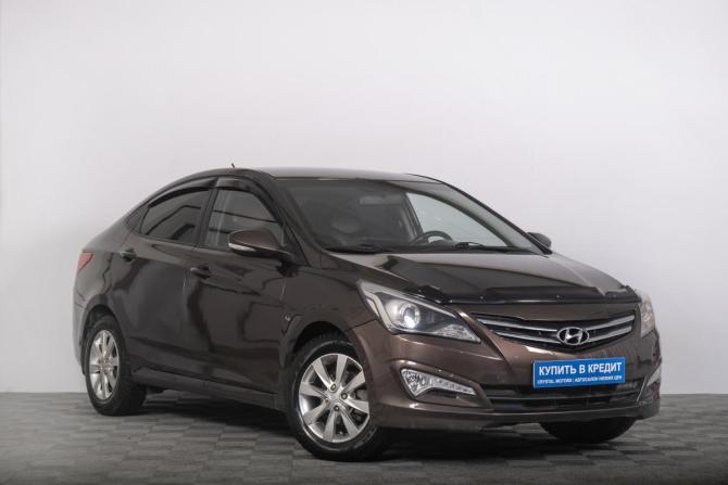 Hyundai Solaris I Рестайлинг с пробегом 2014 года, цена 1 049 000 рублей, 124000 км, седан, Автокод Объявления