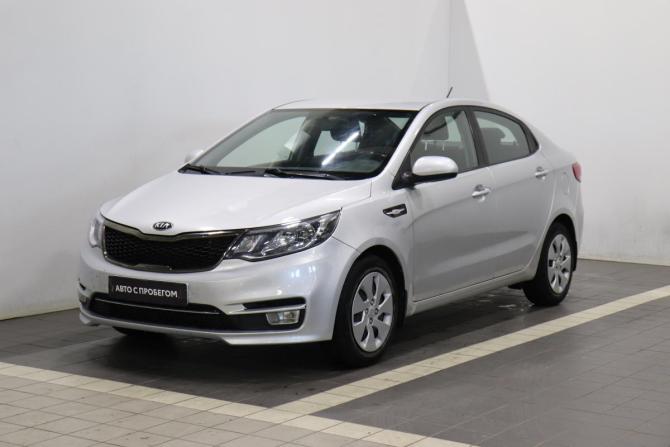 Kia Rio III Рестайлинг с пробегом 2017 года, цена 1 029 000 рублей, 105543 км, седан, Автокод Объявления