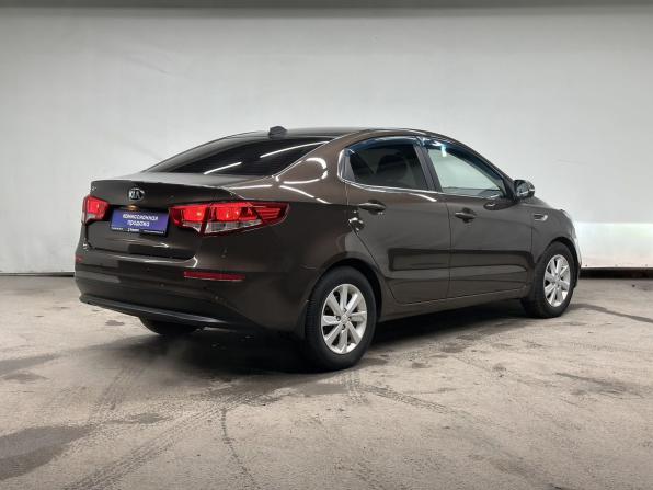 Kia Rio III Рестайлинг с пробегом 2017 года, цена 1 160 000 рублей, 107253 км, седан, Автокод Объявления