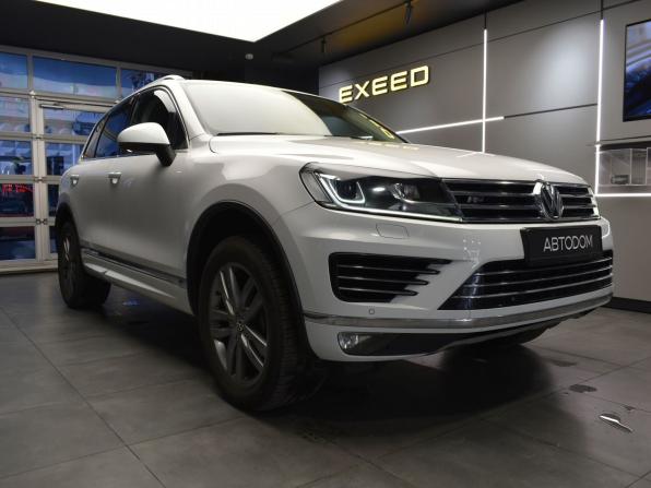 Volkswagen Touareg II Рестайлинг с пробегом 2017 года, цена 3 329 000 рублей, 130000 км, внедорожник, Автокод Объявления