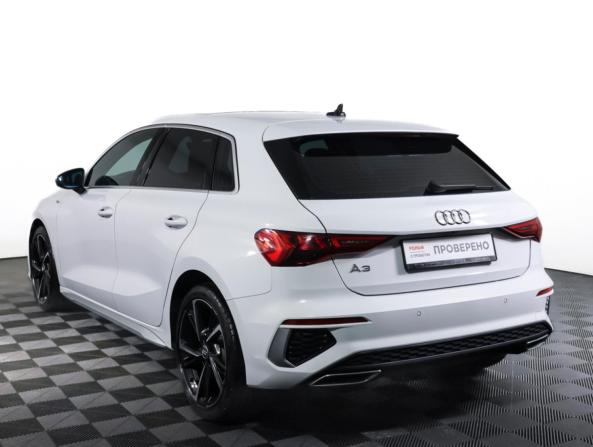 Audi A3 IV (8Y) с пробегом 2021 года, цена 3 073 000 рублей, 47780 км, хэтчбек, Автокод Объявления