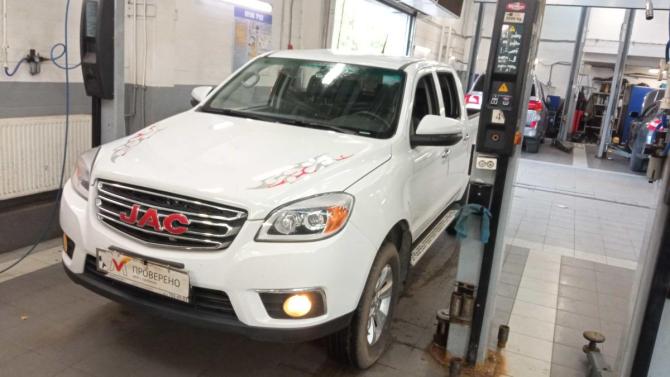 JAC T6 с пробегом 2021 года, цена 1 399 000 рублей, 58270 км, пикап, Автокод Объявления