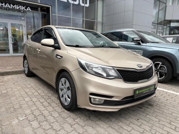 Kia Rio III Рестайлинг с пробегом 2015 года, цена 1 125 000 рублей, 104519 км, седан, Автокод Объявления