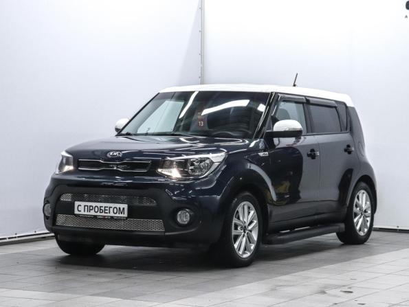 Kia Soul II Рестайлинг с пробегом 2017 года, цена 1 495 000 рублей, 98667 км, хэтчбек, Автокод Объявления