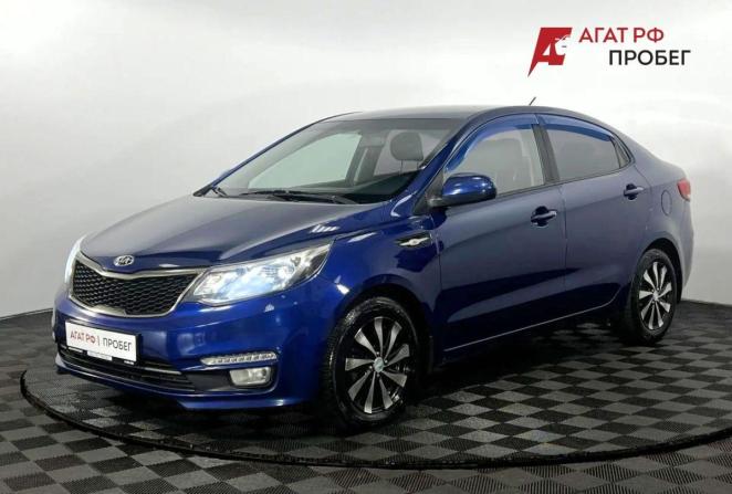 Kia Rio III Рестайлинг с пробегом 2016 года, цена 1 050 000 рублей, 133400 км, седан, Автокод Объявления