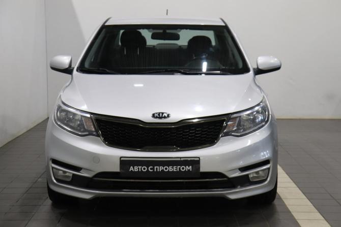 Kia Rio III Рестайлинг с пробегом 2015 года, цена 873 000 рублей, 123280 км, седан, Автокод Объявления