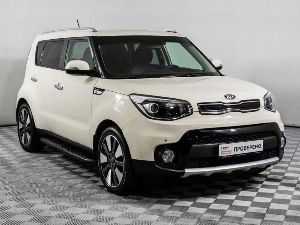 Kia Soul II Рестайлинг с пробегом 2017 года, цена 1 810 000 рублей, 27359 км, хэтчбек, Автокод Объявления