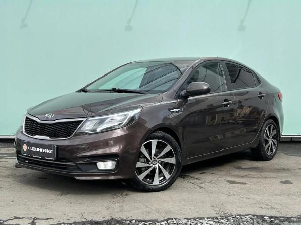 Kia Rio III Рестайлинг с пробегом 2015 года, цена 1 059 000 рублей, 136000 км, седан, Автокод Объявления