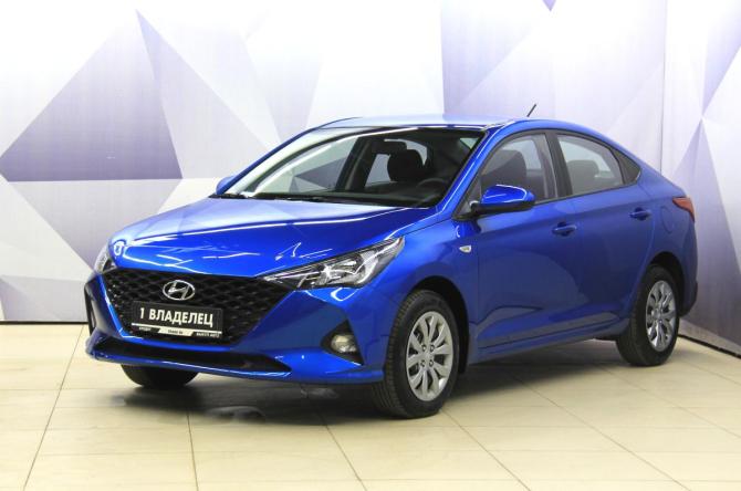 Hyundai Solaris II Рестайлинг с пробегом 2021 года, цена 1 635 200 рублей, 60031 км, седан, Автокод Объявления