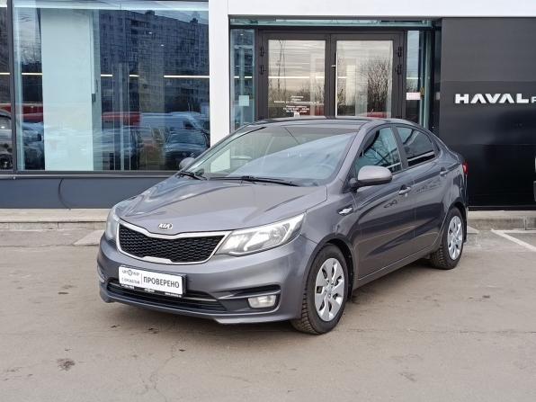 Kia Rio III Рестайлинг с пробегом 2016 года, цена 999 000 рублей, 161979 км, седан, Автокод Объявления