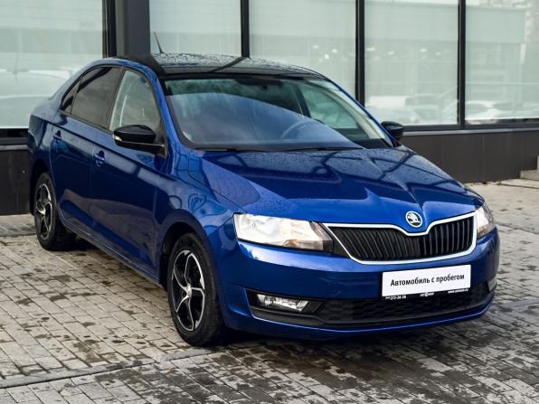 Skoda Rapid I Рестайлинг с пробегом 2018 года, цена 1 349 000 рублей, 67000 км, лифтбек, Автокод Объявления