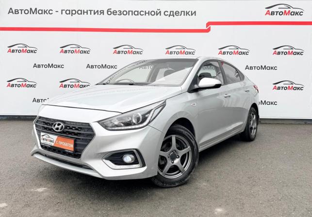 Hyundai Solaris II с пробегом 2017 года, цена 1 346 000 рублей, 120120 км, седан, Автокод Объявления