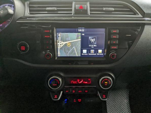Kia Rio IV с пробегом 2018 года, цена 1 350 000 рублей, 103000 км, седан, Автокод Объявления