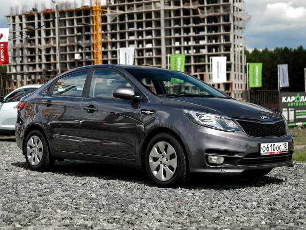 Kia Rio III Рестайлинг с пробегом 2016 года, цена 1 049 000 рублей, 87660 км, седан, Автокод Объявления