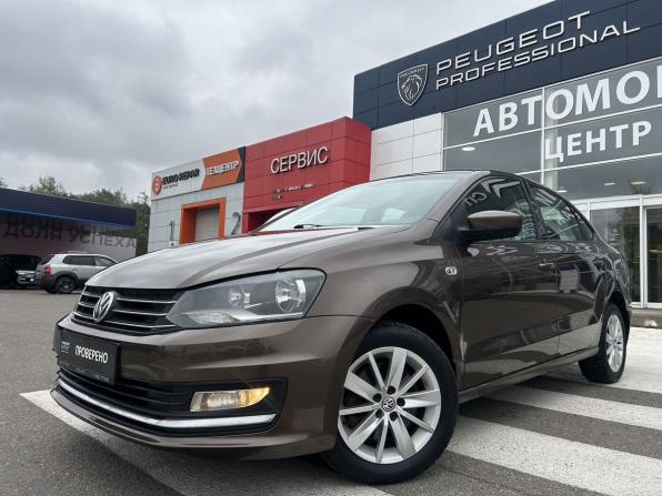 Volkswagen Polo V Рестайлинг с пробегом 2016 года, цена 1 090 000 рублей, 128350 км, седан, Автокод Объявления