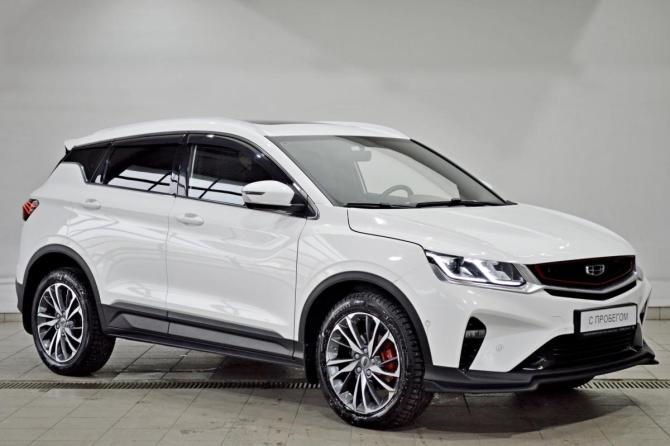 Geely Coolray I с пробегом 2021 года, цена 1 560 000 рублей, 47300 км, внедорожник, Автокод Объявления