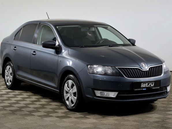 Skoda Rapid I с пробегом 2015 года, цена 848 000 рублей, 193586 км, лифтбек, Автокод Объявления