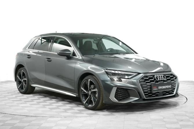 Audi A3 IV (8Y) с пробегом 2021 года, цена 2 950 000 рублей, 54000 км, хэтчбек, Автокод Объявления