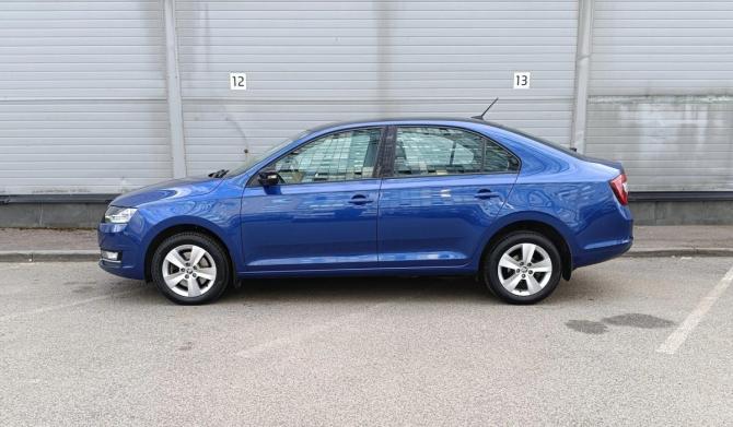 Skoda Rapid I Рестайлинг с пробегом 2019 года, цена 1 449 000 рублей, 74192 км, лифтбек, Автокод Объявления