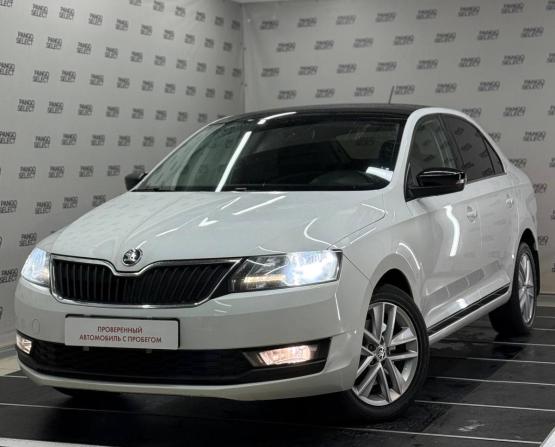 Skoda Rapid I Рестайлинг с пробегом 2017 года, цена 1 065 000 рублей, 198099 км, лифтбек, Автокод Объявления