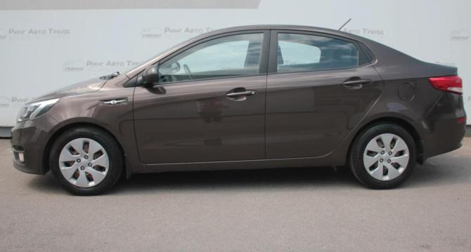 Kia Rio III Рестайлинг с пробегом 2015 года, цена 1 150 000 рублей, 124233 км, седан, Автокод Объявления