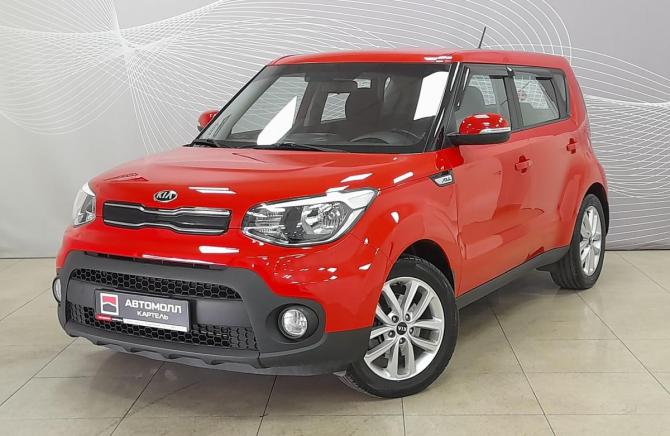 Kia Soul II Рестайлинг с пробегом 2019 года, цена 1 525 000 рублей, 115000 км, хэтчбек, Автокод Объявления